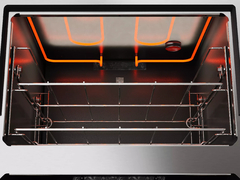 Horno A Gas Morelli Cristal 600 70lts C/grill Electrico Emp en internet