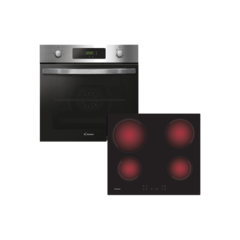 Combo Candy Horno Eléctrico Fcp602 Anafe Vitroceramico Ch64