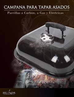 Campana para asados-pescados-aves- Ideal cocción envolvente y ahumados. - comprar online