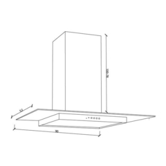 Extractor de cocina Whirlpool WAI93AR - tienda online