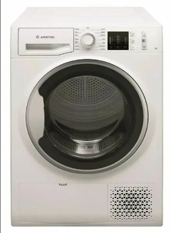 Secadora Carga Frontal Ariston Ntcm108bskag Blanco De 8kg