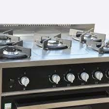cocina LLANOS FAMIGLIA 90 CM GAS Vidrio Negro en internet