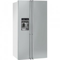 HELADERA SMEG SBS 2 PUERTAS 368 + 176 LTS LINEA CLASSICA - EMPOTRAR FA63XBI