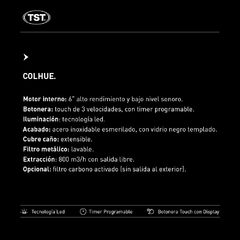 Campana TST COLHUE 75 cm