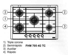 Franke Anafe FHM 705 IX 70 Cm - comprar online