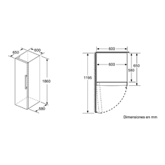 heladera BOSCH KSF36PI3P No Frost Acero 329l Serie 8 - cocinasonline