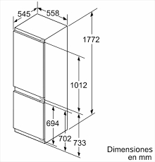 HELADERA CON FREZZER BOSCH 273 Lts. PANELABLE - cocinasonline