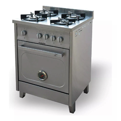 Cocina Hotpoint Hp35414 60cm Acero Inoxidable Gas Natural