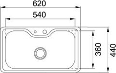 Franke Bacha Modelo Laguna AAX 610 - comprar online