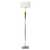 LAMPARA DE PIE PLATIL CON CONO