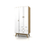 ROPERO ESCANDINAVO 3 PUERTAS - comprar online