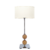 LAMPARA DE MESA PLATIL CON ESFERAS GRANDES