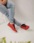 Zapatillas de cuero Maranello Bourdeos modelo - Palm Shoes