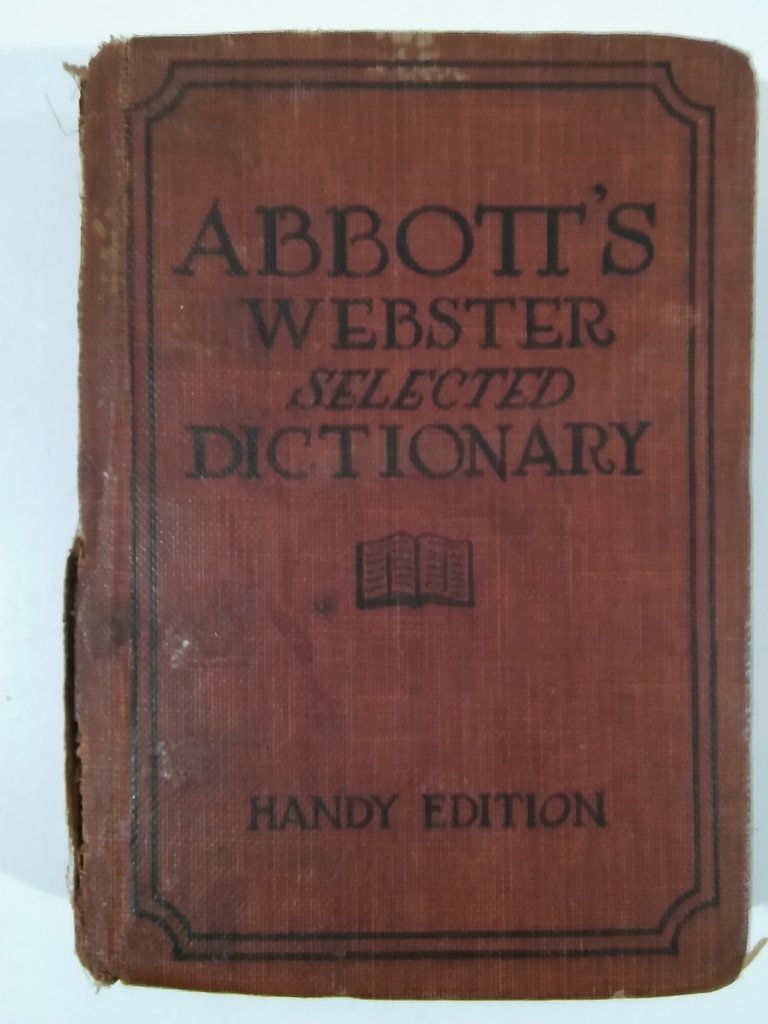 ABBOTTS WEBSTER SELECTED DICTIONARY, HANDY EDITION (USADO)