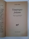 VAMPIRIQUES FREDAINES, CARTER BROWN (EN FRANCÉS) (USADO) - Chau Cosas
