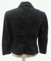 SACO BLAZER MUJER GAP MANGA ¾ DE LINO NEGRO TALLE S (USADO) - comprar online
