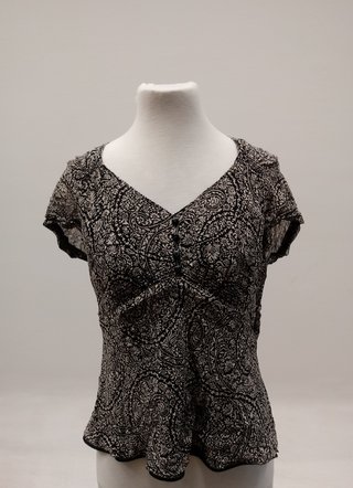 BLUSA ESTAMPADA ANN TAYLOR MUJER TALLE S (USADO)