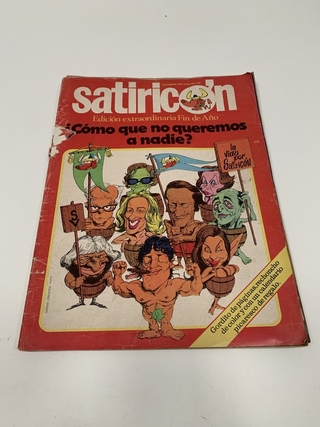 SATIRICÓN EDICIÓN EXTRAORDINARIA FIN DE AÑO 1974
