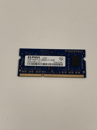 MEMORIA PC3 2GB ELPIDA SODIMM NOTEBOOK DDR3