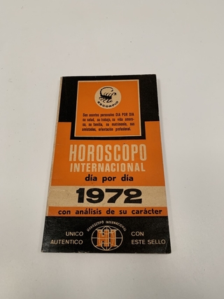 HOROSCOPO INTERNACIONAL DÍA POR DÍA 1972