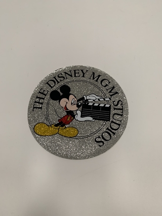 STICKER CALCOMANIA RETRO VINTAGE DISNEY MGM STUDIOS MICKEY (USADO)