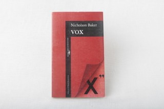 VOX de NICHOLSON BAKER (USADO)