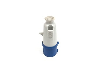 CONECTOR MACHO 16A CON TAPA 220/240 V GEWISS GW 60015 (USADO)