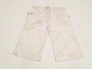 PANTALÓN BLANCO DE HILO CONIGLIO 24 MESES PARA NENA (NUEVO)