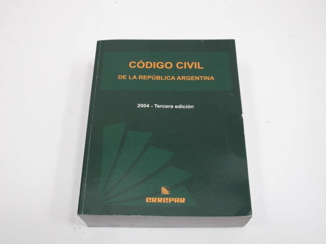 CÓDIGO CIVIL DE LA REPÚBLICA ARGENTINA AÑO 2004 (3ª EDICIÓN) (USADO)
