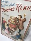 CARTEL DE CHAPA BONBONS KLAUS BOMBONES 20X30 IMPORTADO (NUEVO) - comprar online