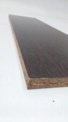 ESTANTERÍA FLOTANTE MARRÓN AGLOMERADO ENCHAPADO (USADO) - Chau Cosas