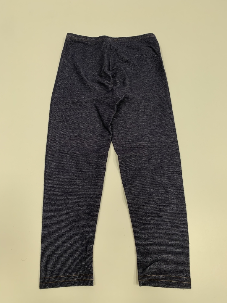 PANTALÓN CALZA OLD NAVY ELASTIZADA TIPO JEAN NENA AZUL T S (USADO)
