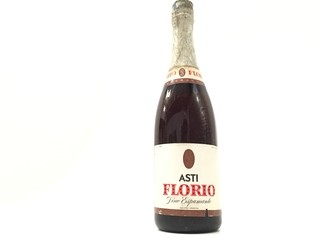 ANTIGUAS BOTELLAS LLENAS ASTI FLORIO VINO ESPUMANTE