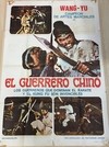 AFICHE POSTER ORIGINAL CINE EL GUERRERO CHINO 1975
