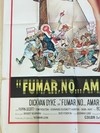 AFICHE POSTER ORIGINAL FUMAR NO, AMAR SÍ 1971, NORMAN LEAR (USADO) - Chau Cosas