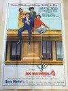 AFICHE POSTER ORIGINAL LOS INCREÍBLES 4, 1972 PETER YATES (USADO)