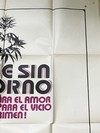 AFICHE POSTER ORIGINAL VIAJE SIN RETORNO 1972 PAUL WILLIAMS (USADO) - Chau Cosas