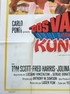 Imagen de AFICHE POSTER ORIGINAL DOS VALIENTES CONTRA KUNG FU 1973 (USADO)