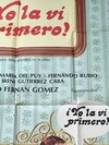 AFICHE POSTER ORIGINAL YO LA VI PRIMERO 1974, F. F. GÓMEZ (USADO) - tienda online