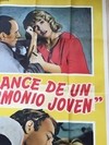 Imagen de AFICHE POSTER ORIGINAL BALANCE DE UN MATRIMONIO JOVEN, 1975 (USADO)