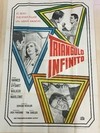 AFICHE POSTER ORIGINAL TRIÁNGULO INFINITO 1969, H. GESSLER (USADO)