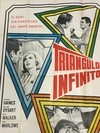 AFICHE POSTER ORIGINAL TRIÁNGULO INFINITO 1969, H. GESSLER (USADO) en internet