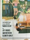 AFICHE POSTER ORIGINAL CINE RANCHO DELUXE 1975, FRANK PERRY (USADO)