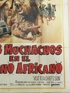 AFICHE POSTER ORIGINAL DOS MUCHACHOS EN EL REINO AFRICANO 74 (USADO) - Chau Cosas