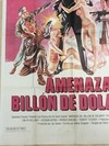 AFICHE POSTER AMENAZA DEL BILLÓN DE DÓLARES 1979, B. SHEAR (USADO) - Chau Cosas