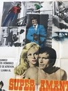 AFICHE POSTER ORIGINAL SUPER AMANTE… A VECES 1968, M. BALDI (USADO) - tienda online