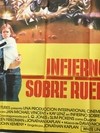 AFICHE POSTER ORIGINAL INFIERNO SOBRE RUEDAS 1975, J. KAPLAN (USADO)