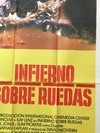 AFICHE POSTER ORIGINAL INFIERNO SOBRE RUEDAS 1975, J. KAPLAN (USADO) - comprar online
