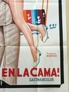 AFICHE POSTER ORIGINAL CAMA CON MÚSICA 1970 JOHN HILBARD (USADO) en internet