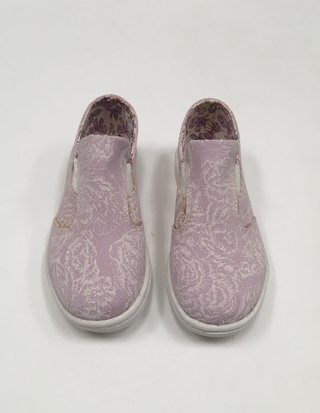 ALPARGATAS PANCHAS PARA NENAS 2 SELECCIÓN LILAS T. 27 (7711) (NUEVA)